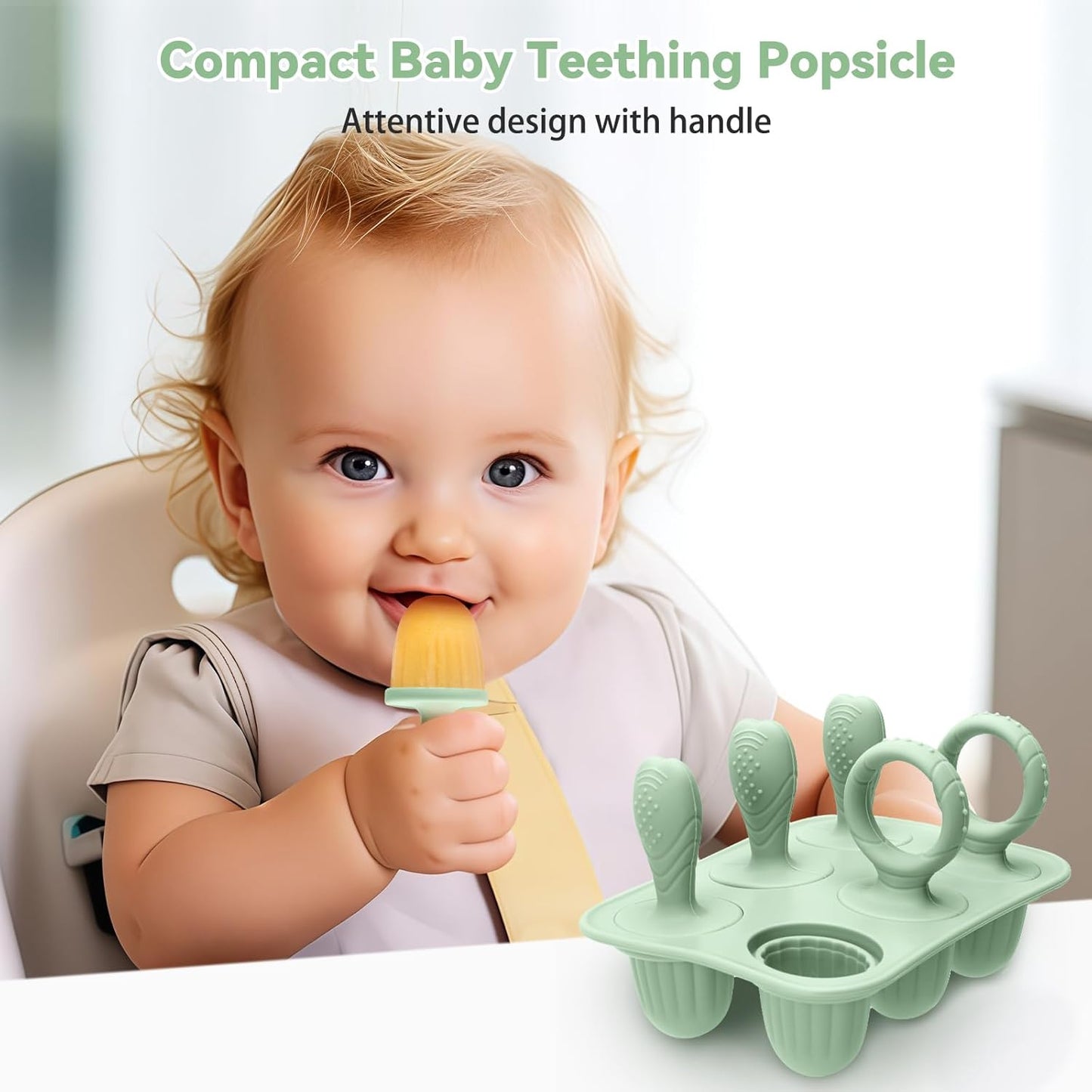 Teething &amp; Snack Popsicle Molds – Natural Relief &amp; Healthy Treats