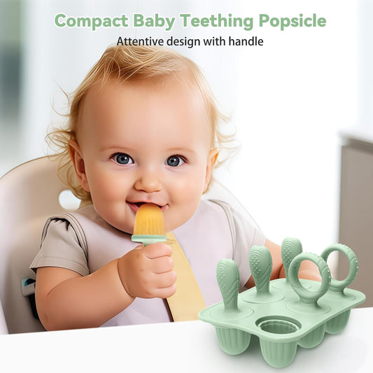 Teething &amp; Snack Popsicle Molds – Natural Relief &amp; Healthy Treats