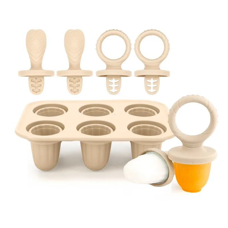 Teething &amp; Snack Popsicle Molds – Natural Relief &amp; Healthy Treats