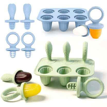 Teething &amp; Snack Popsicle Molds – Natural Relief &amp; Healthy Treats