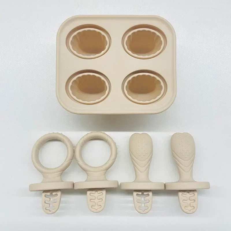 Silicone Teething Popsicle Set – Soothe ~ Snack