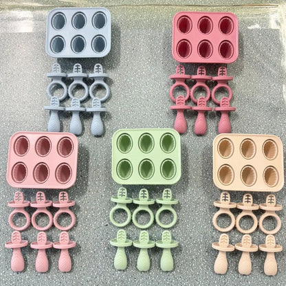 Teething &amp; Snack Popsicle Molds – Natural Relief &amp; Healthy Treats
