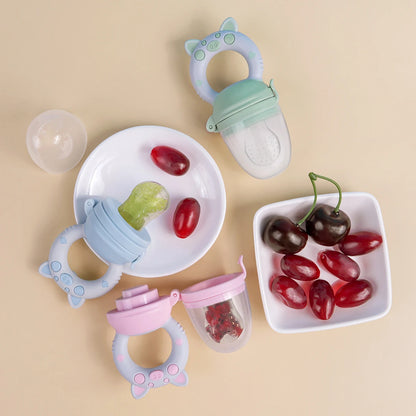 Kitty Comfort Fruit Feeder Set – Happy Tummy, Happy Baby
