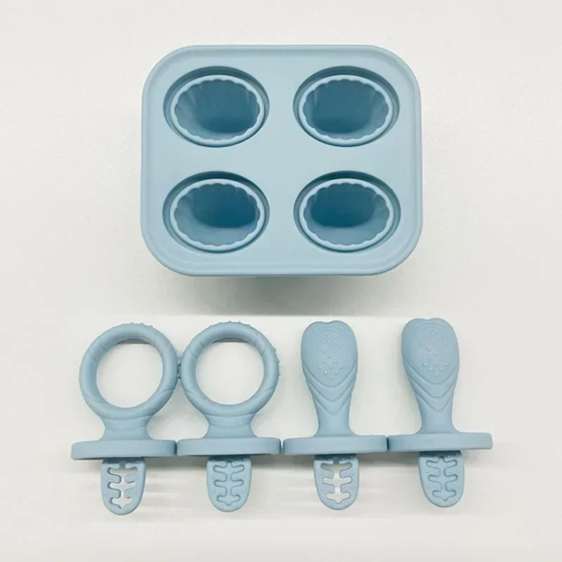 Silicone Teething Popsicle Set – Soothe ~ Snack