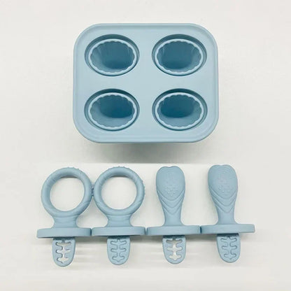 Silicone Teething Popsicle Set – Soothe ~ Snack
