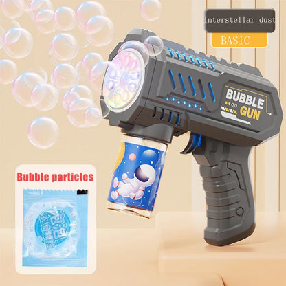 Gatling Bubble Rocket Launcher - 69 Holes with LED Lights