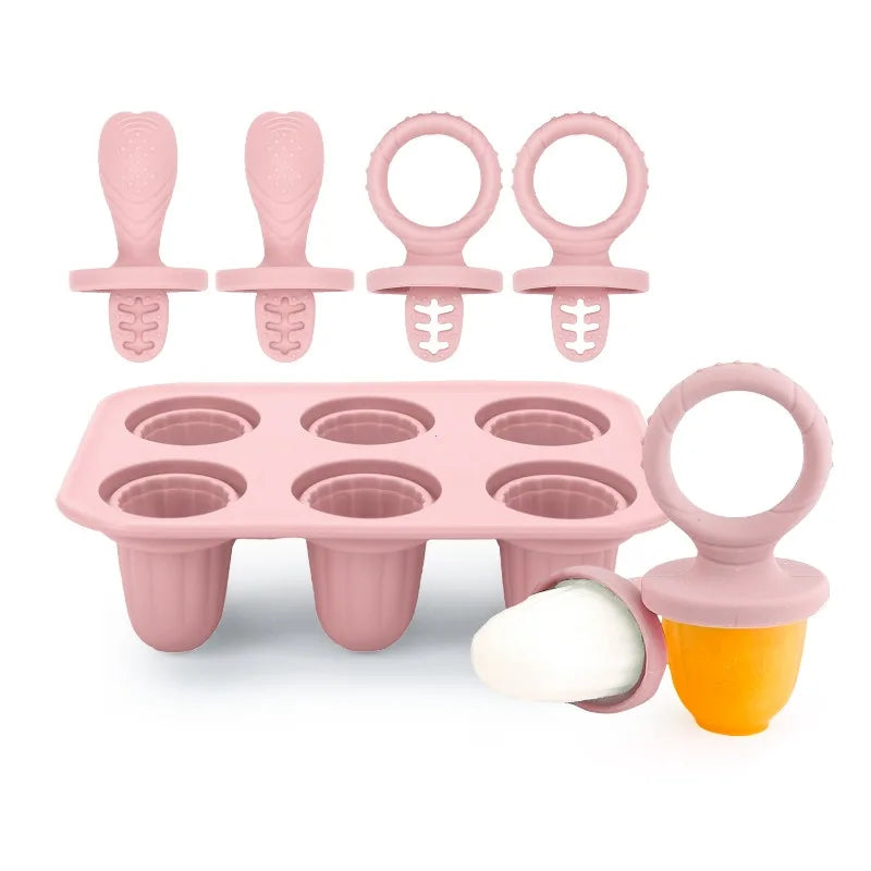 Teething &amp; Snack Popsicle Molds – Natural Relief &amp; Healthy Treats