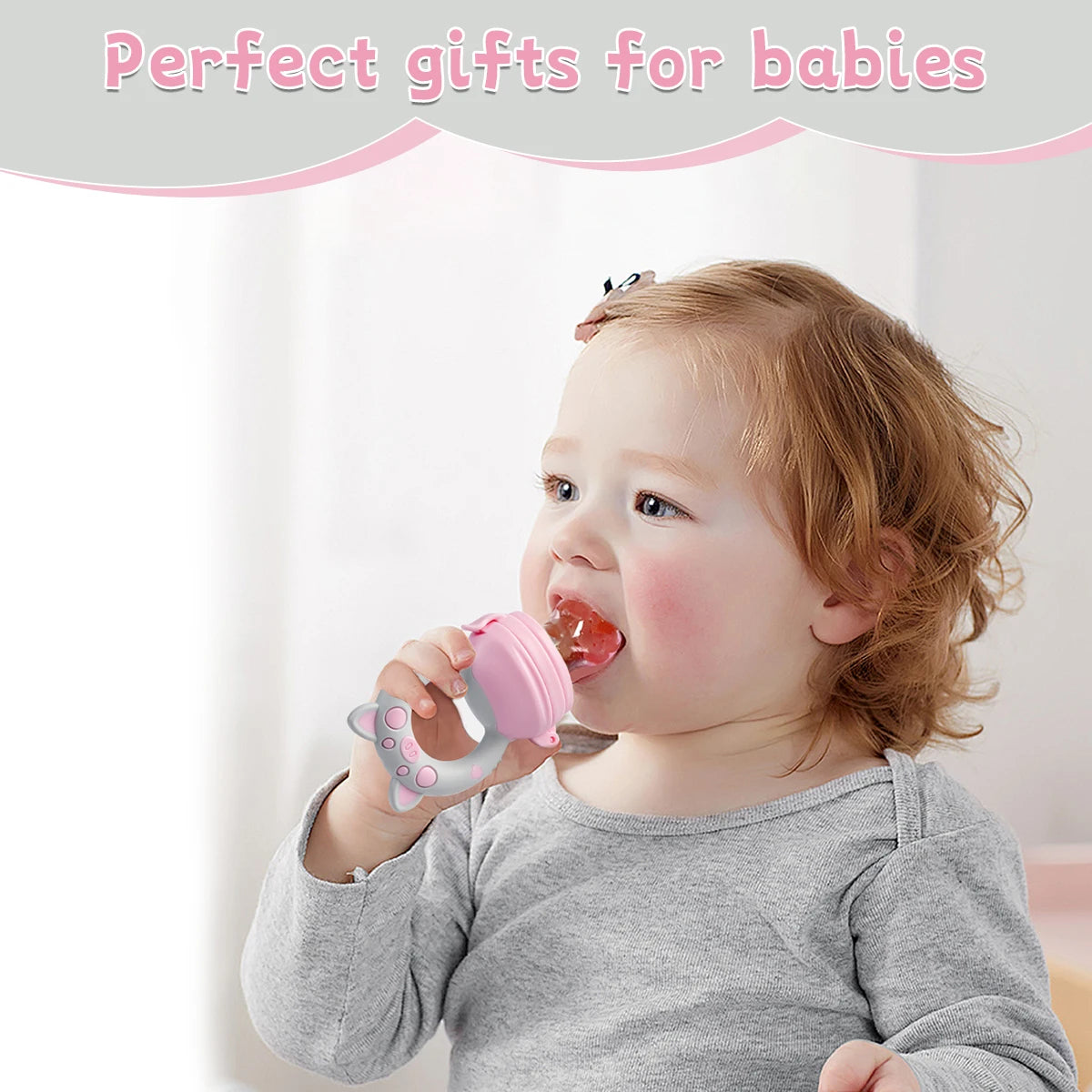 Kitty Comfort Fruit Feeder Set – Happy Tummy, Happy Baby