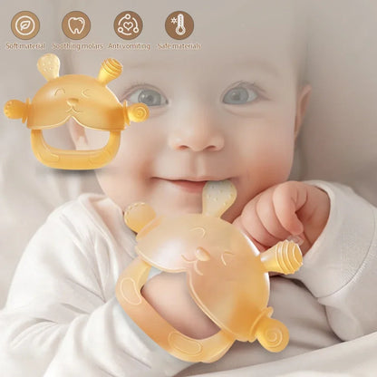 Never-Drop Wrist Teether – Secure Relief for Tiny Hands