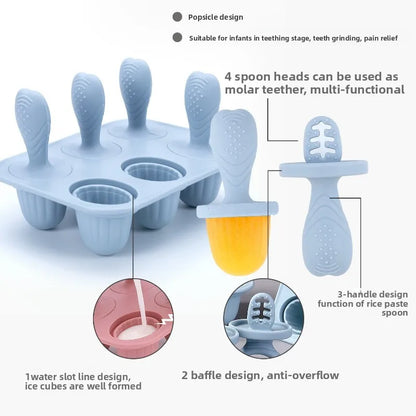 Teething &amp; Snack Popsicle Molds – Natural Relief &amp; Healthy Treats