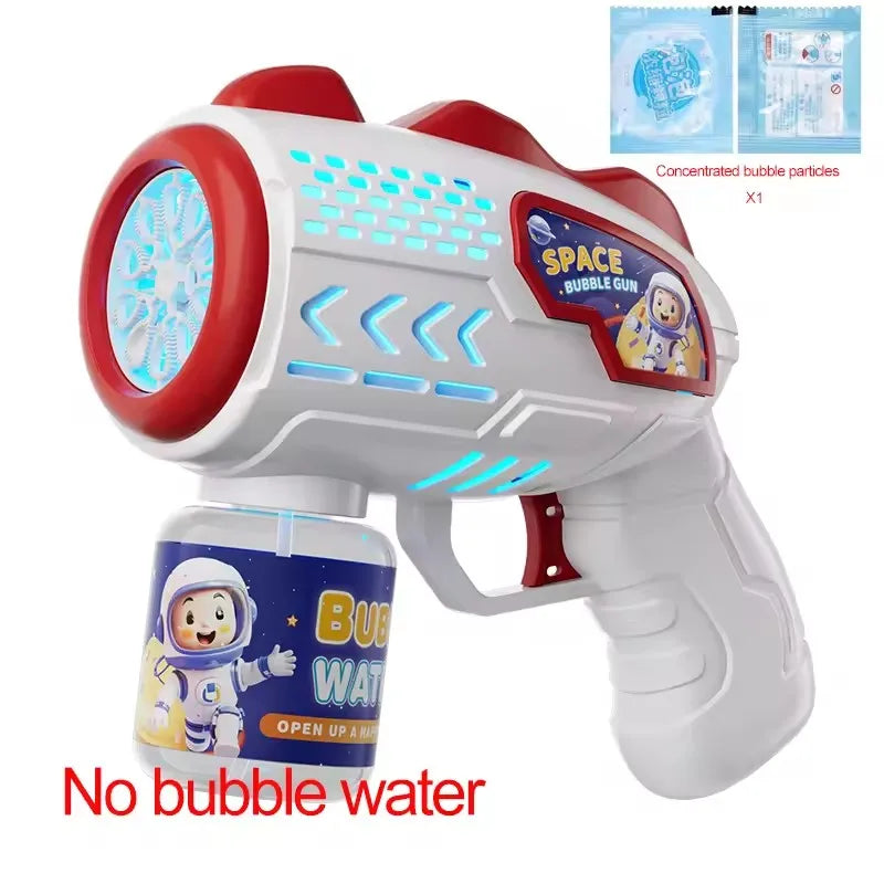 Gatling Bubble Rocket Launcher - 69 Holes with LED Lights