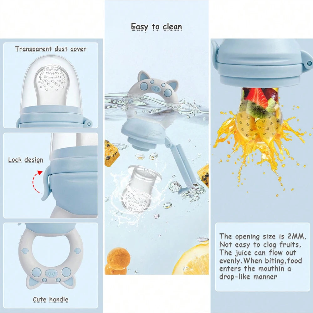 Kitty Comfort Fruit Feeder Set – Happy Tummy, Happy Baby