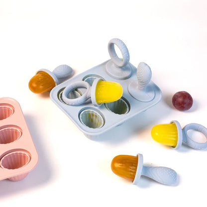 Teething &amp; Snack Popsicle Molds – Natural Relief &amp; Healthy Treats