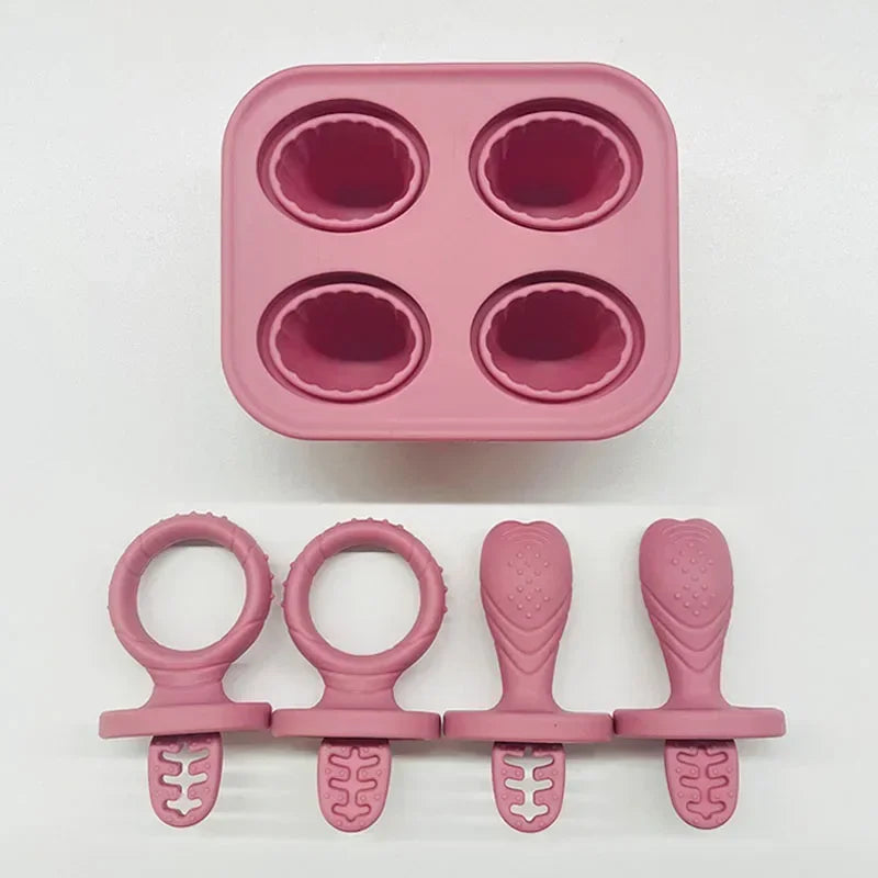 Silicone Teething Popsicle Set – Soothe ~ Snack
