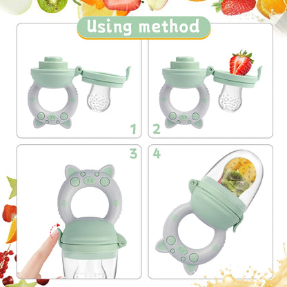 Kitty Comfort Fruit Feeder Set – Happy Tummy, Happy Baby