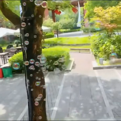 Gatling Bubble Rocket Launcher - 69 Holes with LED Lights